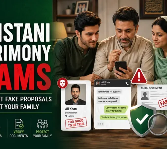 online rishta in pakistan scams